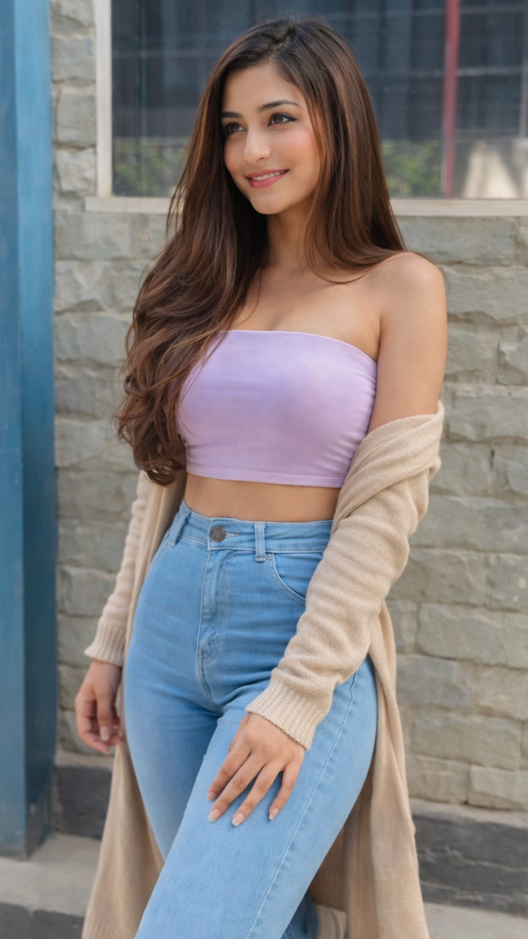 College Girl Escort Sanaya in cool mood